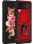 Galaxy Z Flip 3 Kılıf Mkst Vega Kapak-Kırmızı 3