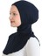 Kadın Boyunluklu Hijab Tesettür Pratik Spor Bone - Lacivert 2