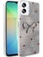 Galaxy A06 Kılıf Kamera Korumalı Figürlü Mkst Ponti Silikon Kapak - Açık Mavi 1