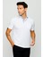 Erkek Polo Yaka Düğmeli Cepli T-Shirt Beyaz 1
