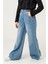 Kız Çocuk Baggy Kot Pantolon 2205 1