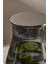 Borosilikat Cam Metal Kapaklı Lüks Sürahi 1900 ml Füme 2