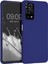 Oppo A55 4g Kılıf Zore Premier Silikon Kapak-Lacivert 1
