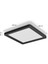 Hue Tento Siyah Sıva Üstü Rgb Akıllı LED Panel Tavan Armatürü 30X30CM 1340 Lumen 3