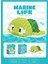 Bricks Sevimli Kaplumbağa Mini Blok Yapı Taşı Figür Marine Life 2