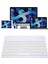 Bluetooh Wıreless Keyboard Siyah Q Klavye Ios Ipad Android Windows Uyumlu 3