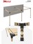 Ahşap Pergola Seti Duvardan Iki Bölümlü 90 x 90 mm Ahşaplar Dahil 2