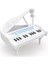 Mikrofonlu 24 Tuşlu Piyano Mp3 (Pembe,siyah,beyaz) 2