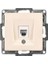 Visage Krem Telefon Prizi (Cat3) Çerçevesiz - Priz ve Anahtar Için Uyumlu Çerçeve 2