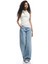 Yeni Sezon Degaje Yaka Asimetrik Slim Fit Drapeli Kolsuz Bluz 2