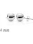 925 Ayar Gümüş Top Küpe - 4 mm (EA1160221) (336336) 1