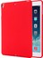 iPad 9.7 Inç (2018)/(2017)/IPAD 5 Tam Gövde Ince Yumuşak Sıvı Silikon Darbeye Dayanıklı Koruyucu Kılıf-Kırmızı (Yurt Dışından) 1
