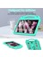 Honor Pad 9 Tablet Kılıfı Için Çizilmez Eva Sevimli Desenler Kickstand Kılıfı ve Sapı-Yeşil (Yurt Dışından) 2