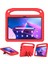 Lenovo Tab M10 (3. Nesil) TAB-328F Kickstand Tablet Kılıfı El Tutacağı Düşmeye Karşı Eva Tablet Kılıfı-Kırmızı (Yurt Dışından) 2