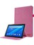 Lenovo Tab E10-ROSE Için Kart Tutucu Standlı Kumaş Doku Deri Tablet Kabuğu (Yurt Dışından) 1