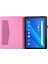 Lenovo Tab E10-ROSE Için Kart Tutucu Standlı Kumaş Doku Deri Tablet Kabuğu (Yurt Dışından) 2