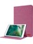 Kumaş Dokulu Kart Yuvaları Standlı Deri Kapaklı Kılıf iPad 10.2(2021)/(2020)/(2019)-PEMBE (Yurt Dışından) 1