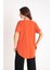 Coral Flow – Asimetrik Kesim V Yaka Relax Fit Bluz 7
