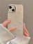 iPhone 15 Uyumlu Fiyonk Desenli Şeffaf Kılıf Simli Darbeye Karşı Dayanıklı Kapak 1