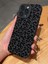 Iphone 15 Pro Uyumlu Kılıf Mat Siyah Leopar Desenli Yumuşak Kamera Korumalı Kapak 3