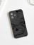 Iphone 16 Uyumlu Kılıf Mat Siyah Ejderha Desenli Darbelere Dayanıklı Yumuşak Kamera Korumalı Kapak 3