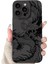Iphone 15 Pro Uyumlu Kılıf Mat Siyah Ejderha Desenli Yumuşak Kamera Korumalı Kapak 2