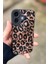 Iphone 16 Uyumlu Kılıf Mat Sarı Leopar Desenli Darbelere Dayanıklı Yumuşak Kamera Korumalı Kapak 2