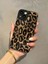 Iphone 13-14 Uyumlu Kılıf Mat Sarı Leopar Desenli Darbelere Dayanıklı Yumuşak Kamera Korumalı Kapak 2