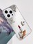 Iphone 16 Pro Max Uyumlu Aynalı Kılıf Gümüş Kalp Tasarımlı Şık Darbelere Karşı Dayanıklı Esnek Kapak 1