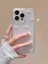 Apple iPhone 15 Pro Uyumlu Kılıf Pembe Fiyonk Darbeye Karşı Dayanıklı Yumuşak Silikon Kapak 1