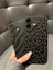 Iphone 16 Uyumlu Kılıf Mat Siyah Leopar Desenli Darbelere Dayanıklı Yumuşak Kamera Korumalı Kapak 3