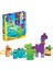 HKN43 Mega Bloks Sesli ve Hareketli Dinozorlar 24 Parça +1 Yaş 5