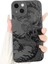 Iphone 13-14 Uyumlu Kılıf Mat Siyah Ejderha Desenli Dayanıklı Yumuşak Kamera Korumalı Kapak 2