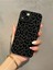 Iphone 15 Plus / 14 Plus Uyumlu Kılıf Mat Siyah Leopar Desenli Yumuşak Kamera Korumalı Kapak 5