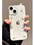 Apple iPhone 13-14 Uyumlu Kılıf Simli Gül Darbeye Karşı Dayanıklı Yumuşak Silikon Kapak 1