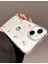 Apple iPhone 13-14 Uyumlu Kılıf Simli Gül Darbeye Karşı Dayanıklı Yumuşak Silikon Kapak 2