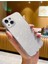 Apple iPhone 15 Kılıf Simli Ince Darbe Dayanıklı Silikon Parlak Yumuşak Kapak Silver 1