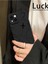 Iphone 13-14 Uyumlu Kılıf Mat Siyah Harita Desenli Darbelere Dayanıklı Yumuşak Kamera Korumalı Kapak 1