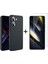 Xiaomi Poco X7 Pro Liquid Içi Kadife Lansman Silikon Kılıf + Temperli Cam Ekran Koruyucu 1