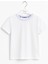 %100 Pamuk Beyaz Düz Tişört 1