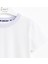 %100 Pamuk Beyaz Düz Tişört 4
