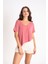 Blush Breeze – V Yaka Asimetrik Kesim Yazlık Bluz 3