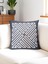 Bohem Tarz Punch Nakışlı Kırlent Kılıfı 43x43cm 2