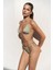 Cahya Bağlamalı Yeşil Bikini Altı 2