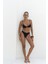 Bintang Ayarlanabilir Üçgen Siyah Bikini Üstü 2