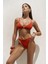 Bagus Kalın Bantlı Brezilyan Kırmızı Bikini Altı 2
