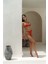 Bagus Kalın Bantlı Brezilyan Kırmızı Bikini Altı 5