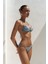 Ayunah Bağlamalı Halka Detay Mavi Bikini Üstü 4