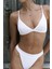 Bagus Askılı Üçgen Beyaz Bikini Üstü 3