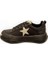 Kadın Bağcıklı Sneaker Siyah - 39 4